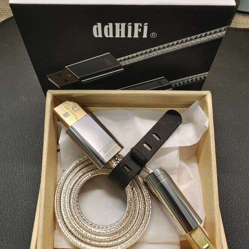 ddHiFi TC09BA 發燒級純銀USB數據線0.5M