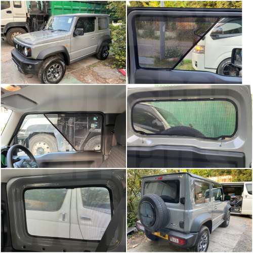 Suzuki JIMNY 全車濾光窗網太陽擋