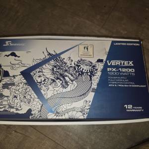 seasonic vertex 青龍 px-1200 80 plus 白金 行貨