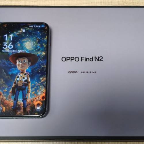 oppo Find N2（90%新）全套齊