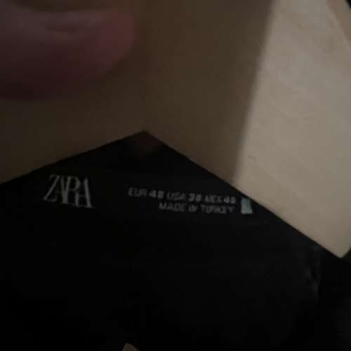 Zara 男裝 黑色 西裝外套 EUR48