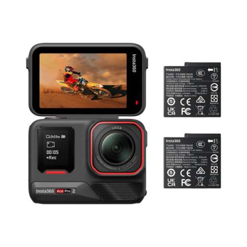 「至抵價$2999 附送Mon貼」Insta360 Ace Pro 2 雙電版 (Dual Battery) $2999✨