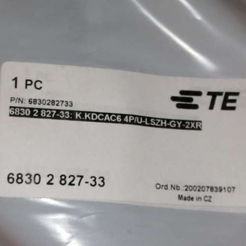 lot of 5, 10M Commscope TE KRONE CAT6 PATCH Cord Made in CZ HK$100