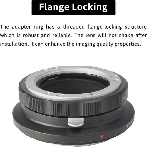 XPIMAGE Lens Mount Adapter - Minolta Rokkor (SR / MD / MC) Lens To Hasselblad X