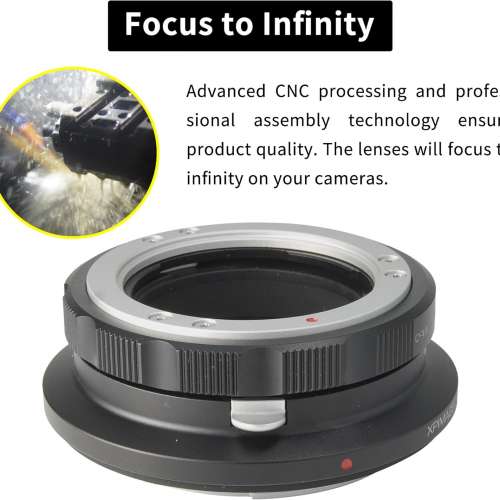 XPIMAGE Lens Mount Adapter - Minolta Rokkor (SR / MD / MC) Lens To Hasselblad X