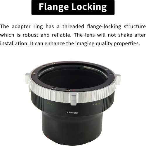 XPIMAGE Lens Mount Adapter - Pentax 6x7 (P67, PK67) Mount SLR Lens To Hasselblad