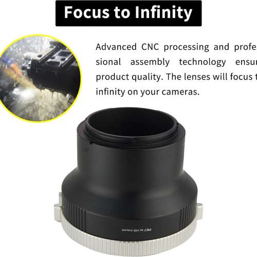 XPIMAGE Lens Mount Adapter - Pentax 6x7 (P67, PK67) Mount SLR Lens To Hasselblad