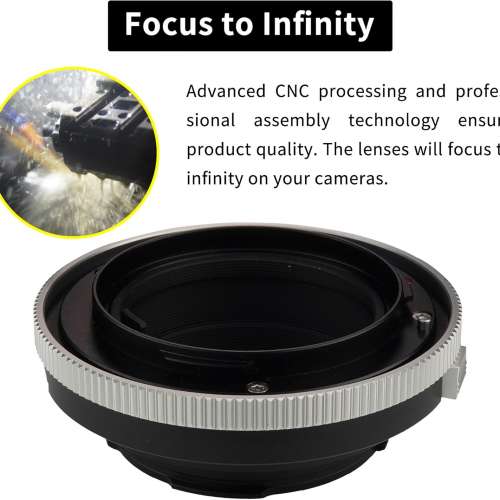 XPIMAGE Lens Adapter Compatible with Contarex (CRX-Mount) SLR Lens To Leica M