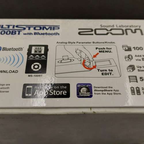 Zoom MS-100BT  (not Fender Gibson Epiphone)