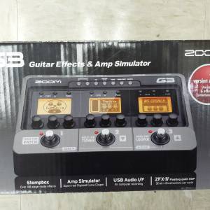 Zoom G3 guitar multi effect (no gibson fender epiphone)