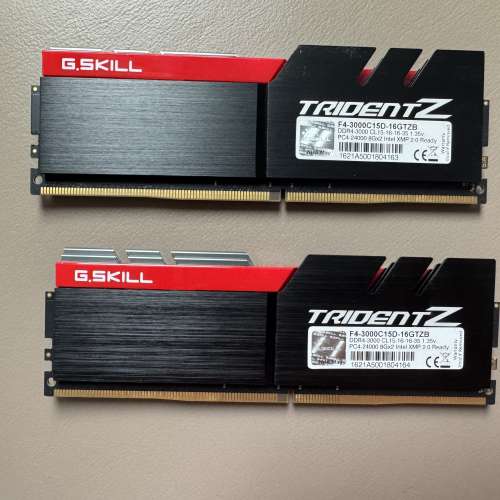 Trident Z DDR4 F4-3000C15D-16GTZB