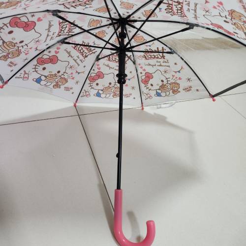 正版hello kitty幼童雨傘