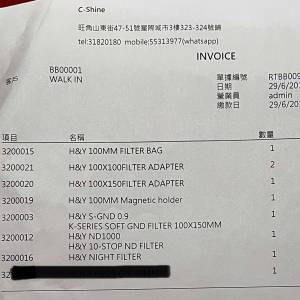 H&Y 濾鏡套裝