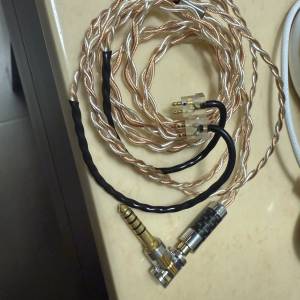 銅銀混編 fitear 頭 2.5 type 2 litz 24 awg