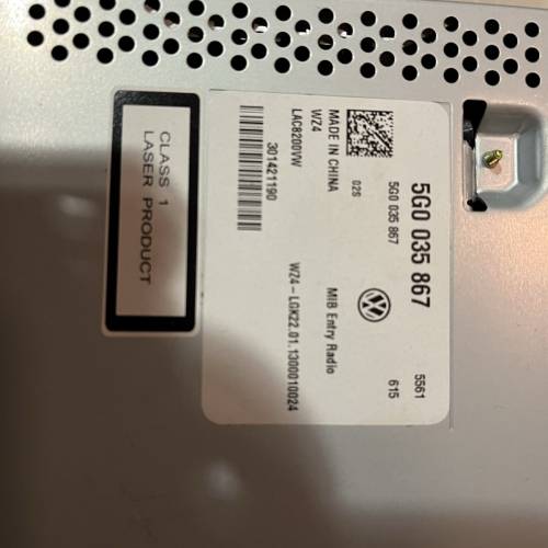 Volkswagen 福士Golf 車機