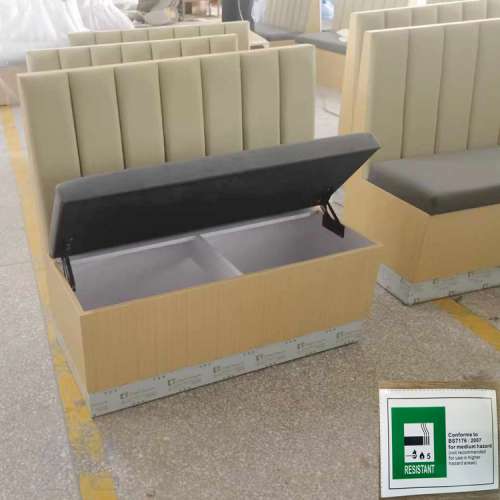 翻蓋儲物卡位,港式茶餐廳加工廠卡位梳化,西餐廳阻燃卡位梳化,韓式烤肉餐館沙發梳化...