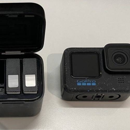 Gopro 12 99%  new 三原廠低溫電 連充電盒