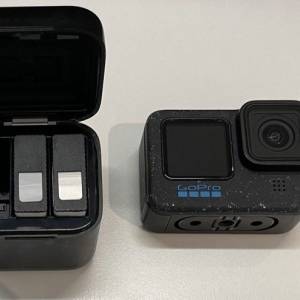 Gopro 12 99%  new 三原廠低溫電 連充電盒