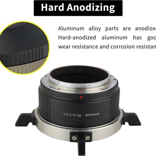 XPIMAGE Arri PL (Positive Lock) Mount Lens To Nikon Z-Mount  Mirrorless Cameras