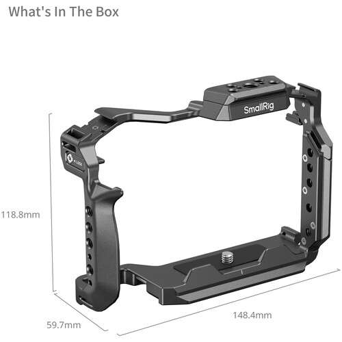 SmallRig Camera Cage for Panasonic LUMIX S1R II, S5 II, S5 IIX & G9 II - 4902
