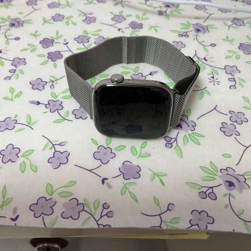 賣apple watch s10 46mm 鈦金屬原色 連原色米蘭錶帶