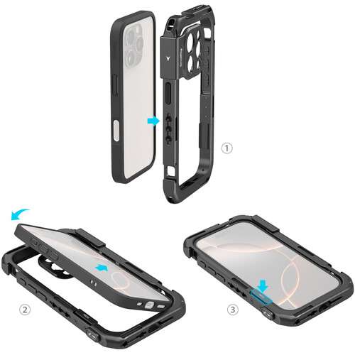 SmallRig Mobile Video Cage Basic Edition for iPhone 16 Pro - 5008