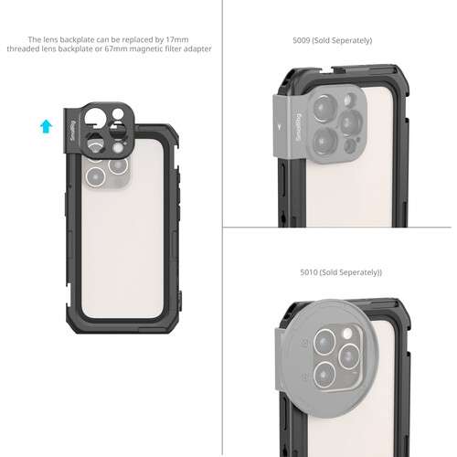 SmallRig Mobile Video Cage Basic Edition for iPhone 16 Pro Max - 5006