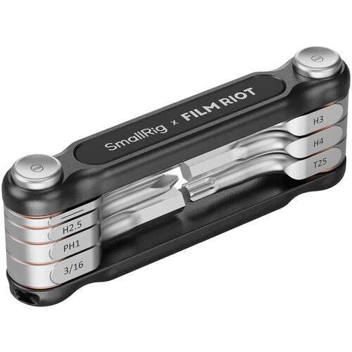 SmallRig x FILM RIOT 7-in-1 Folding Wrench Set (Black) - 4374