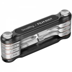 SmallRig x FILM RIOT 7-in-1 Folding Wrench Set (Black) - 4374