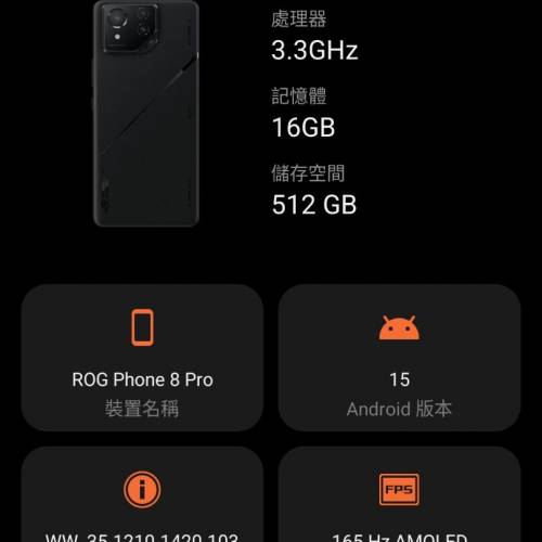 真係面交  
華碩行ROG 8PRO 16GRAM+512GB
