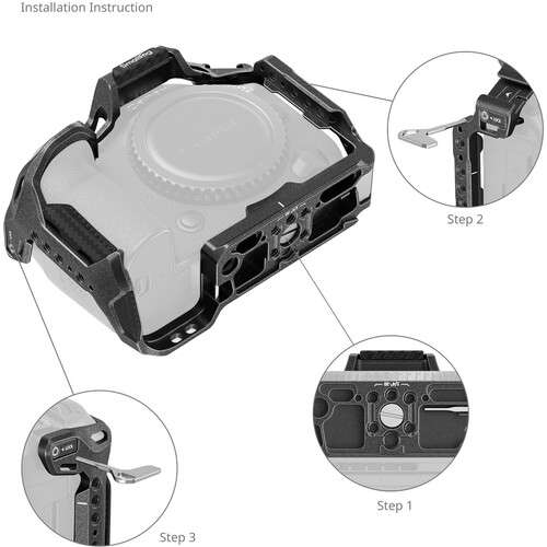 SmallRig "Black Mamba" Camera Cage for Canon EOS R5 Mark II - 4975