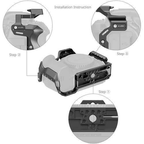 SmallRig Camera Cage for Canon EOS R5 Mark II - 4978