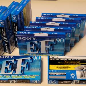 SONY 全新(90分鐘)錄音帶