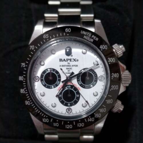 猿人自動手錶  Bapex Panda  紅貓  bape watch  daytona  bathing ape Bapex watch ...