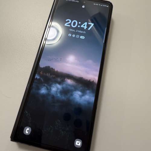 Samsung Z Fold 5 黑色 512GB 行貨 有samsung care+ 有保養 三星 Galaxy zfold5