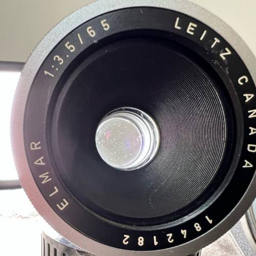 LEICA ELMAR 65mm with VISOFLEX II SYSTEM AND VISOFLEX VIEWFINDER