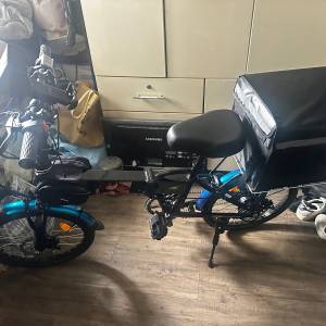 20寸電動單車隱藏抽充式