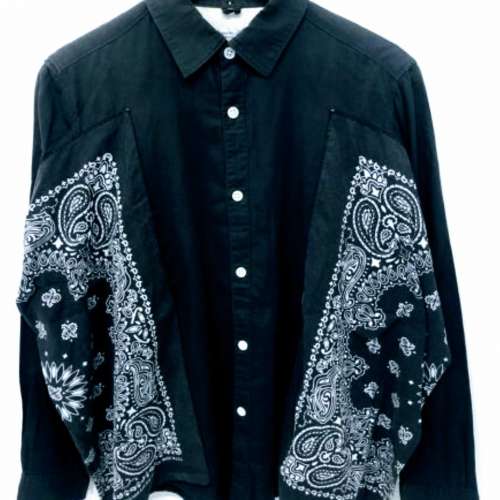 Sasquatchfabrix patchwork shirt