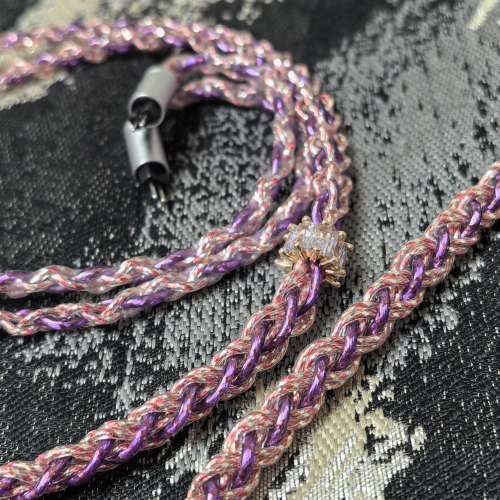 初戀-緋 金銀銅鈀合金線 升級線 耳機線 4.4mm mmcx 0.78 cm A2dc ipx