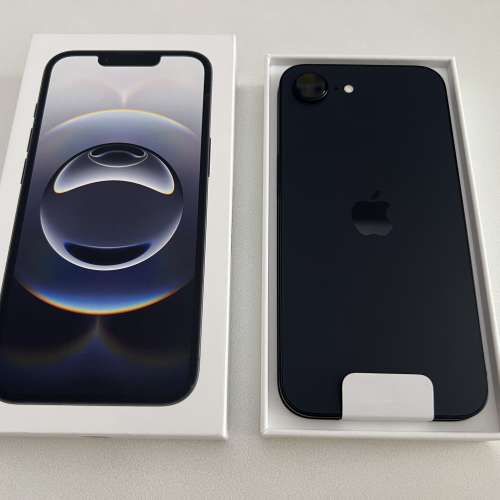 全新 i phone 16e 128GB 黑色 bIack 香港行貨
