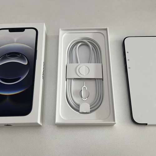 全新 i phone 16e 128GB 黑色 bIack 香港行貨