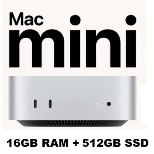 [全新未開封] Apple Mac Mini M4 16 GB RAM / 512 GB SSD (Apple Care 到 March 202...