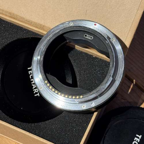 Techart lens adaptor Canon EF to Fuji GFX