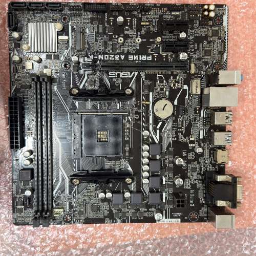 二手 ASUS PRIME A320M-K A320 DDR4 AM4 MATX MB