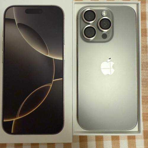 iphone 16 pro 256 原鈦金屬色