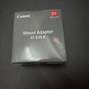 (全新行貨）Canon mount adapter EF-EOS R轉接環（適合R3, R5, R6, R8, R1, R7…)