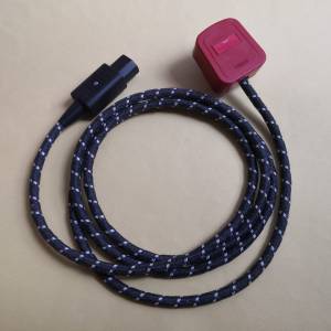 英國古董電源線2m
