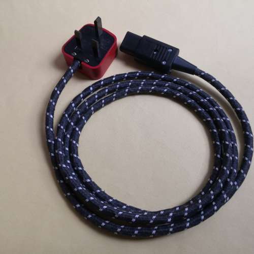 英國古董電源線2m