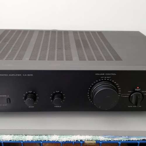 扺玩組合，日制Kenwood KA 3010合併擴音機 + 德國書架喇叭