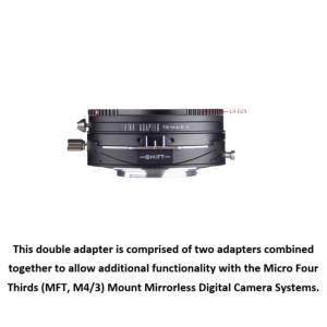 LAINA Double Adapter, Leica R SLR And Canon EOS To M43 Tilt & Shift II 移軸、...
